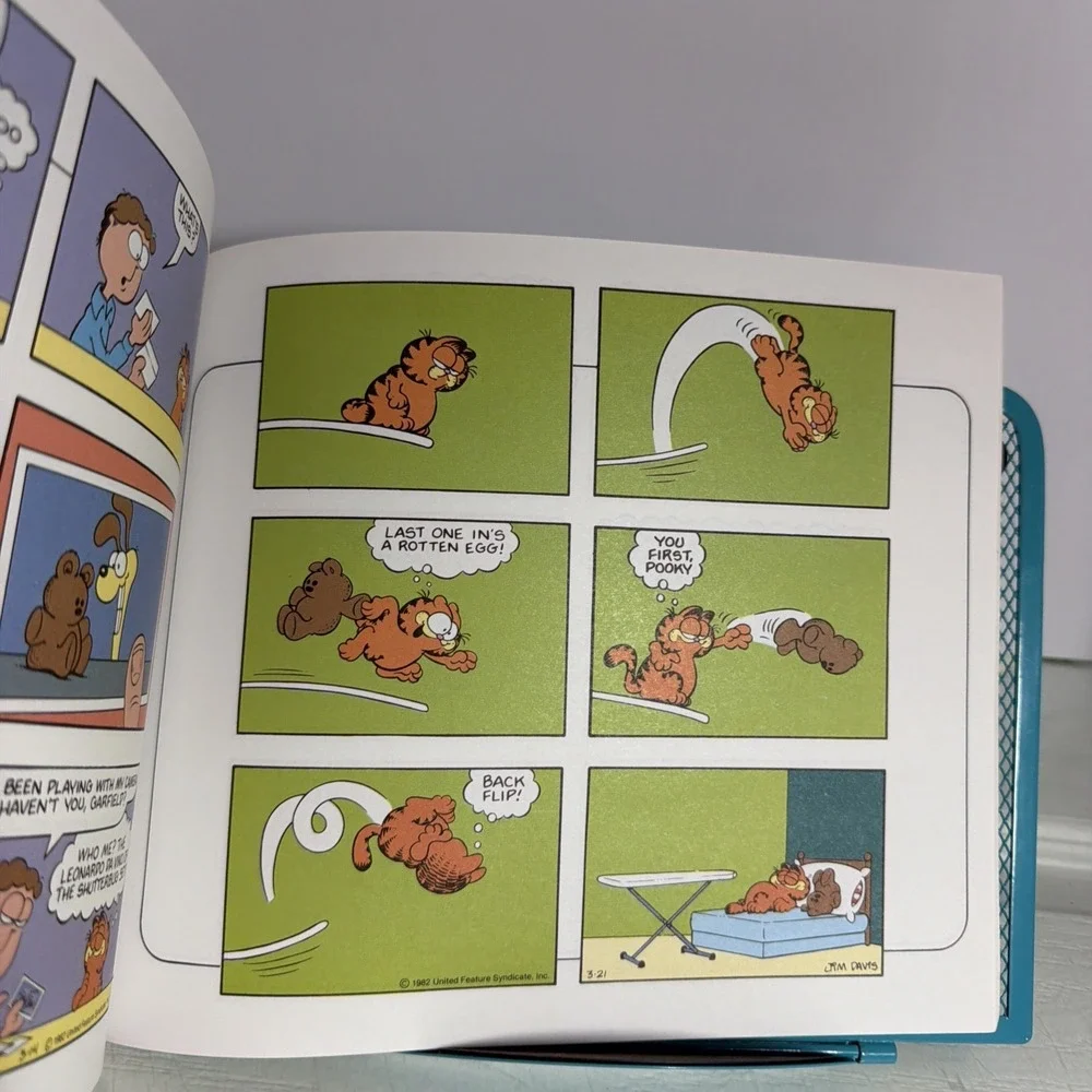 1983 "The Second Garfield Treasury" By Jim Davis, 1st Edition Ist Printing Vtg - Picture 11 of 11